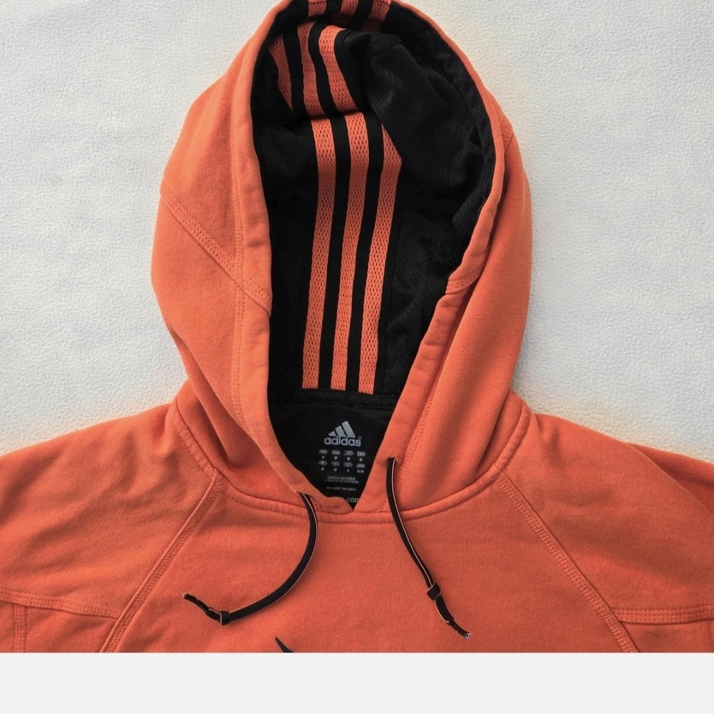 EUC Boston Marathon 2012 Adidas Orange Hoodie Sz Mens Med (Unisex) - Picture 5 of 13